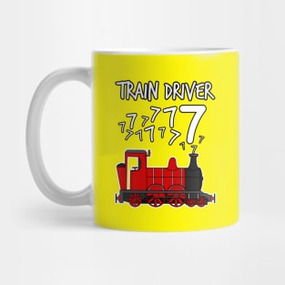 Train Driver 7 Year Old Kids Steam Engine Mug